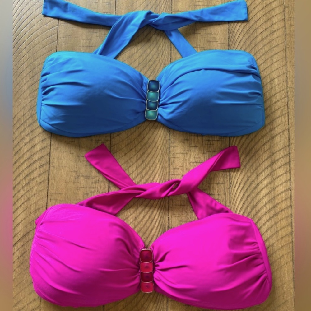 🔅 2 Bikini Tops Size Large 🔅